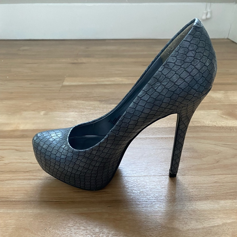 Steve Madden Nala Platform Snake Pattern Heels - image 2